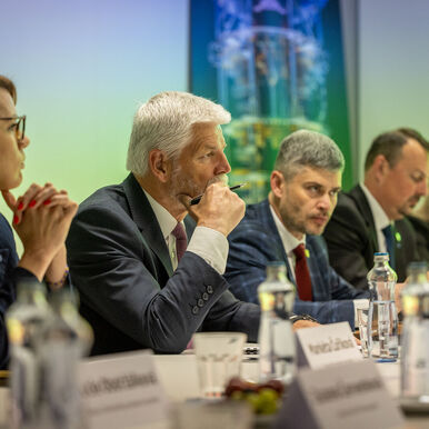 Visit of the President of the Czech Republic to IT4Innovations