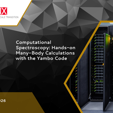 Course: Computational Spectroscopy: Hands-on Many-Body Calculations with the Yambo Code