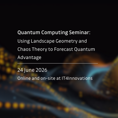 Seminář: Using Landscape Geometry and Chaos Theory to Forecast Quantum Advantage